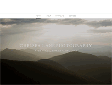 Tablet Screenshot of chelsealanephotography.com